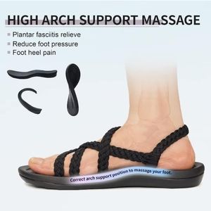 Waterproof woven sandals